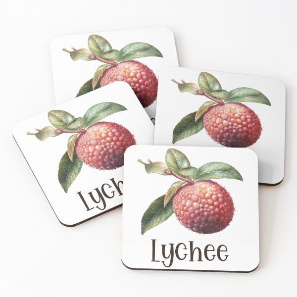 Item preview, Watercolor Illustration of Lychee  designed and sold by Sketch-Shack.