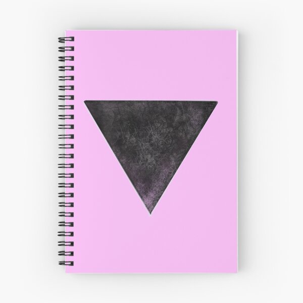 Item preview, Black triangle - pink background designed and sold by Themys24.