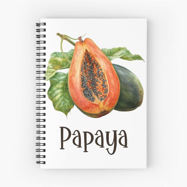 Item preview, Watercolor Illustration of Papaya  designed and sold by Sketch-Shack.