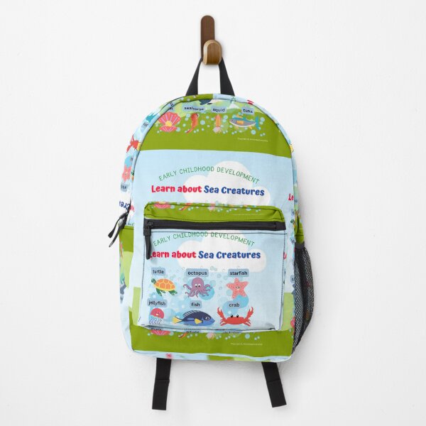 Item preview, Learn about Sea Creatures Classroom Poster/Chart & other School/Home Learning Supplies & Gifts designed and sold by AlonaM.