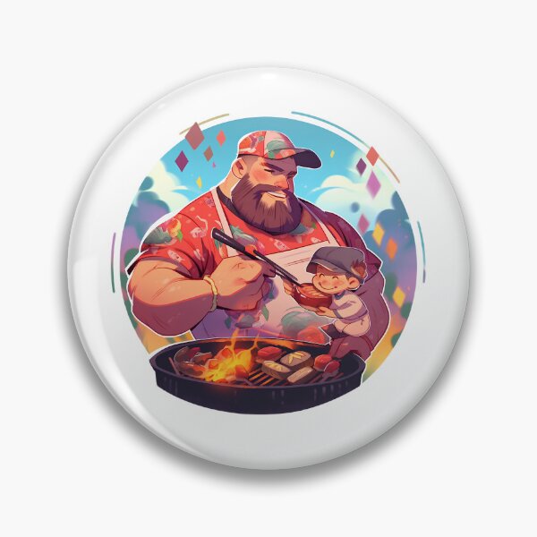 Item preview, Fathers Day Grillmaster Chef Daddy Family BBQ Day, Dad Grilling Papa Grill Master Season King designed and sold by MartynGrey.