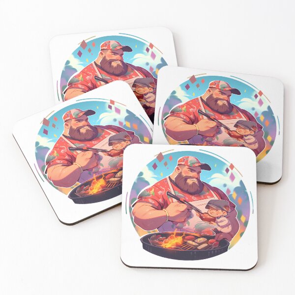 Item preview, Fathers Day Grillmaster Chef Daddy Family BBQ Day, Dad Grilling Papa Grill Master Season King designed and sold by MartynGrey.