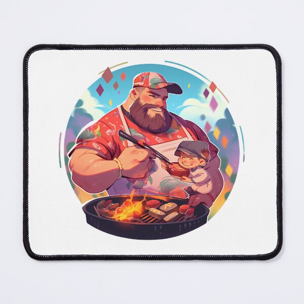 Item preview, Fathers Day Grillmaster Chef Daddy Family BBQ Day, Dad Grilling Papa Grill Master Season King designed and sold by MartynGrey.