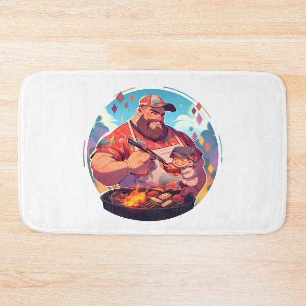 Item preview, Fathers Day Grillmaster Chef Daddy Family BBQ Day, Dad Grilling Papa Grill Master Season King designed and sold by MartynGrey.