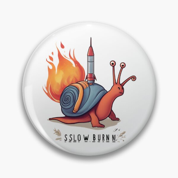 Item preview, Slow Burn! designed and sold by Cacti & Caps.