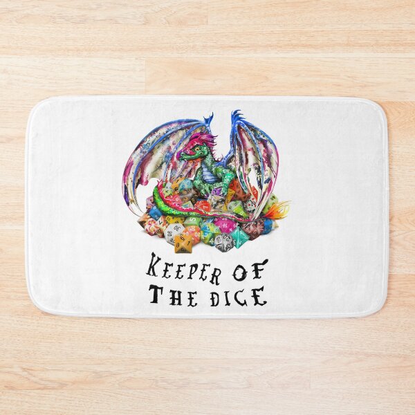 Item preview, The Dice Keeper | D&D Dice Cartoon Dragon designed and sold by Snootrac.