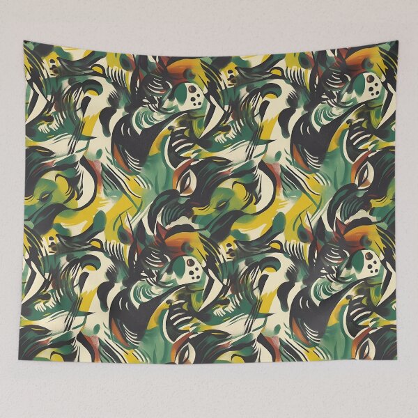 Item preview, Franz Marc Genesis Inspired Pattern designed and sold by Sturdust.