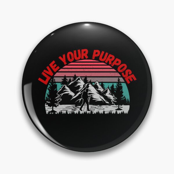 Item preview, Live your purpose - Retro designed and sold by itsgg42.