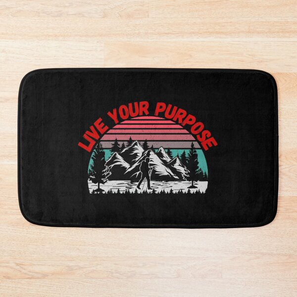 Item preview, Live your purpose - Retro designed and sold by itsgg42.