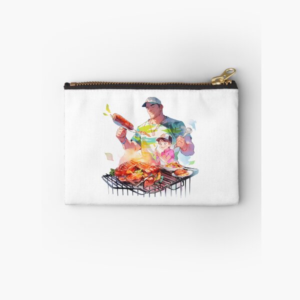 Item preview, Father Day Grillmaster Young Fathers Grilling BBQ Dad and Son Family Grill Master Time King Season designed and sold by MartynGrey.