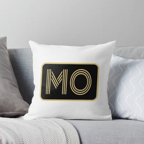 Item preview, MO Initials Gold Geometric Letters designed and sold by Jeallan Designs.