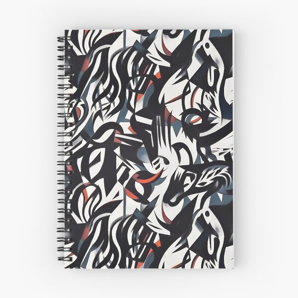 Item preview, Franz Marc Birth of the Wolves Inspired Pattern designed and sold by Sturdust.