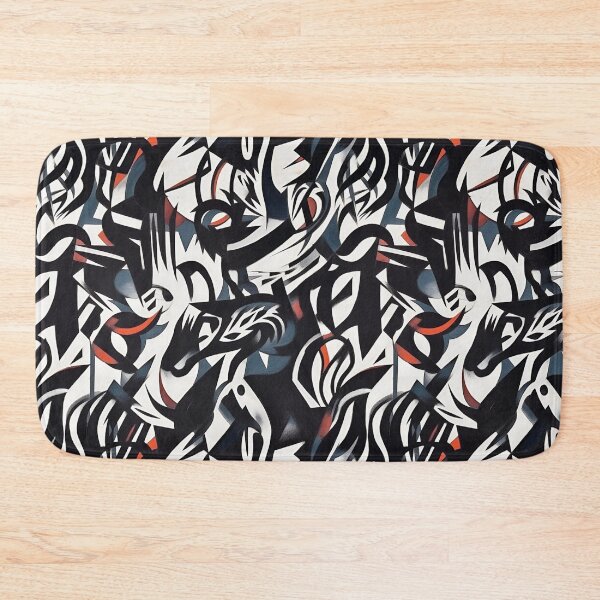 Item preview, Franz Marc Birth of the Wolves Inspired Pattern designed and sold by Sturdust.