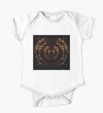 abstract gold and diamonds One Piece - Short Sleeve