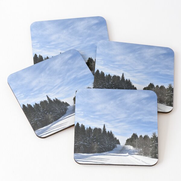 Item preview, The north row road in winter designed and sold by Claude Laprise.