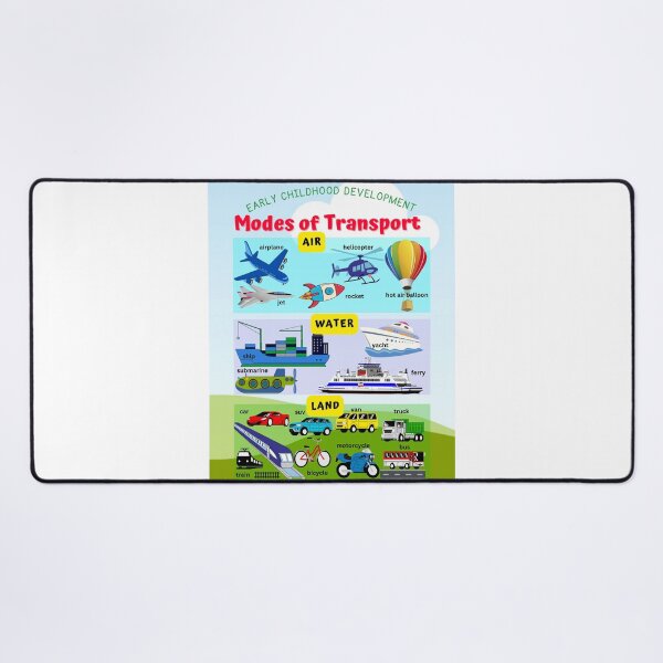 Item preview, Modes of Transport Classroom Poster/Chart & other School/Home Learning Supplies & Gifts designed and sold by AlonaM.