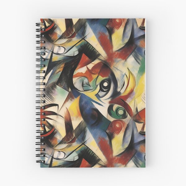 Item preview, Franz Marc Caliban Inspired Cubist Pattern designed and sold by Sturdust.