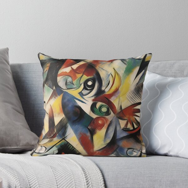 Item preview, Franz Marc Caliban Inspired Cubist Pattern designed and sold by Sturdust.
