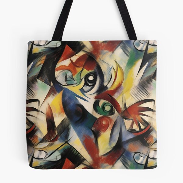 Item preview, Franz Marc Caliban Inspired Cubist Pattern designed and sold by Sturdust.
