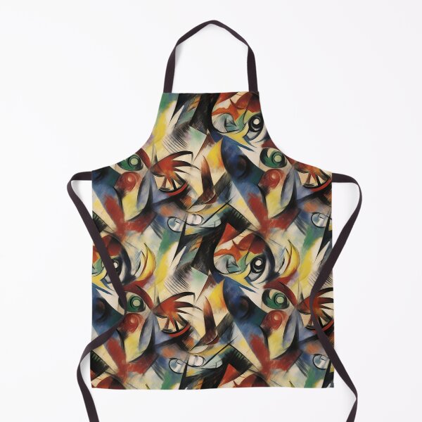 Item preview, Franz Marc Caliban Inspired Cubist Pattern designed and sold by Sturdust.