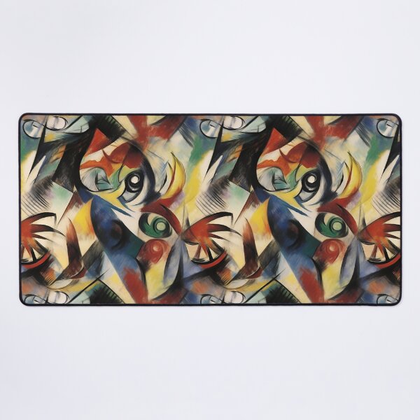 Item preview, Franz Marc Caliban Inspired Cubist Pattern designed and sold by Sturdust.