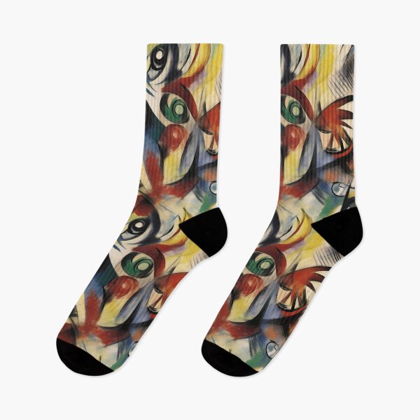 Item preview, Franz Marc Caliban Inspired Cubist Pattern designed and sold by Sturdust.