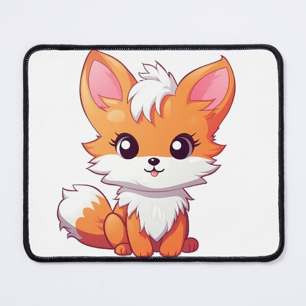 Item preview, Cute brown fox - Kawaii fox pup designed and sold by Vansky-Art.