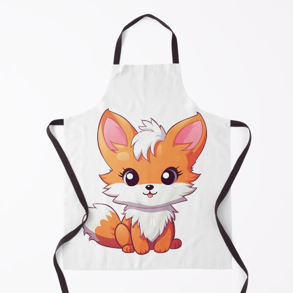 Item preview, Cute brown fox - Kawaii fox pup designed and sold by Vansky-Art.
