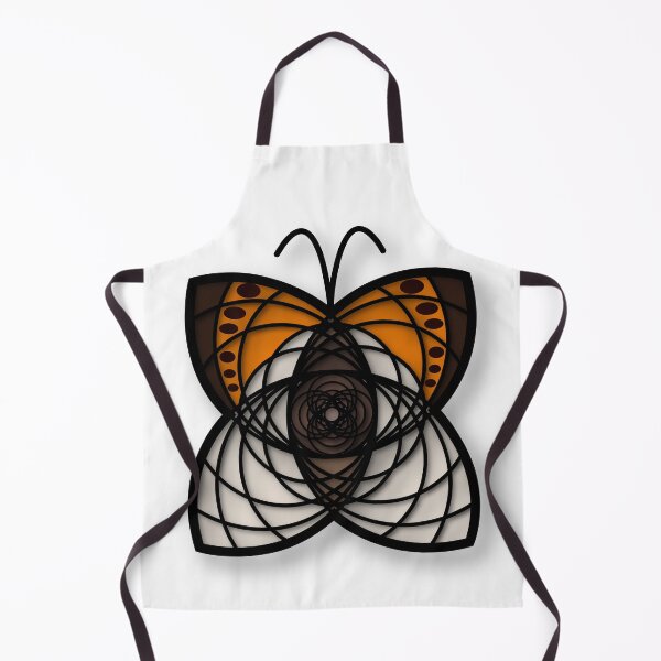 Item preview, Hebomoia butterfly mandala designed and sold by Bayzassi.