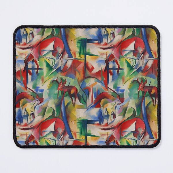 Item preview, Franz Marc Animals Inspired Pattern designed and sold by Sturdust.