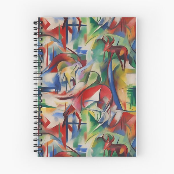 Item preview, Franz Marc Animals Inspired Pattern designed and sold by Sturdust.