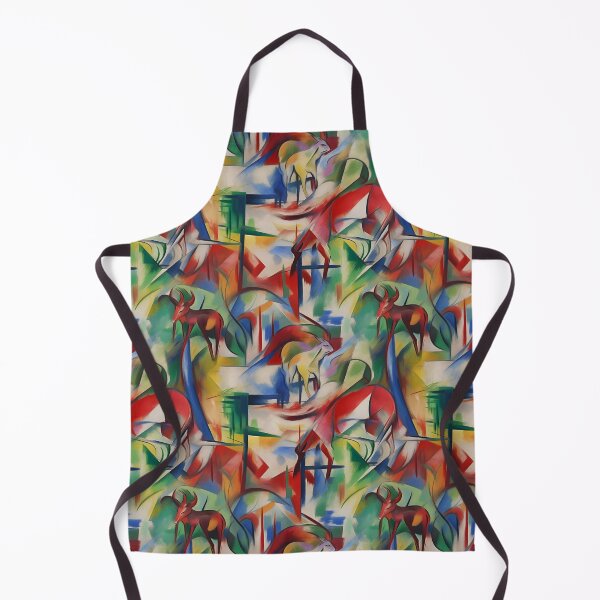 Item preview, Franz Marc Animals Inspired Pattern designed and sold by Sturdust.