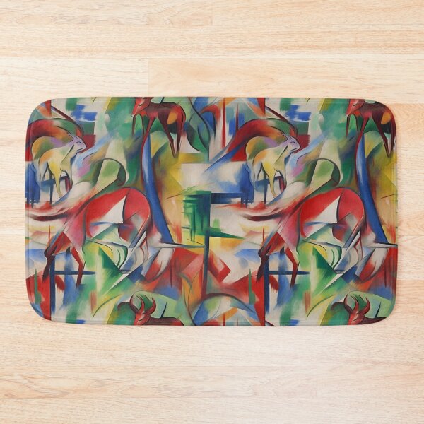 Item preview, Franz Marc Animals Inspired Pattern designed and sold by Sturdust.