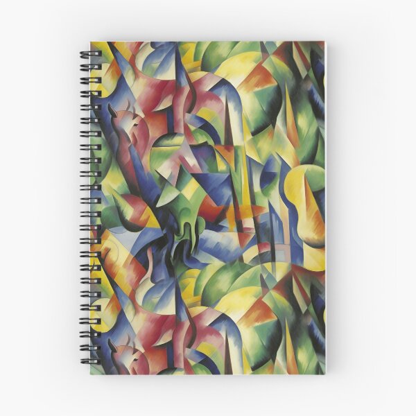 Item preview, Franz Marc Inspired Cubist Pattern designed and sold by Sturdust.
