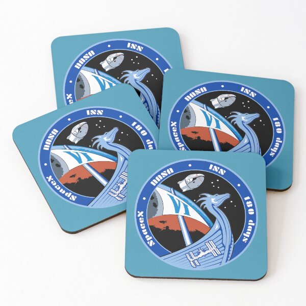 Item preview, NASA SpaceX Crew-6 mission commemorative patch designed and sold by SolidEarthArt.