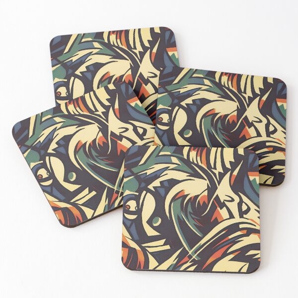 Item preview, Franz Marc Inspired Abstract Pattern designed and sold by Sturdust.
