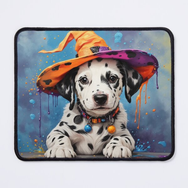 Item preview, Dalmation Puppy Portrait Ready For Halloween designed and sold by Wolfheartart.
