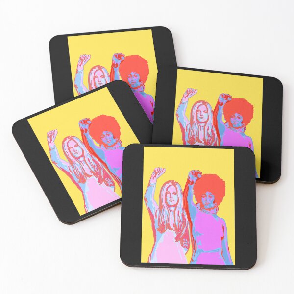 Item preview, FEMINIST - Gloria Steinem and Dorothy Pitman Hughes, YELLOW designed and sold by CandisKohl.