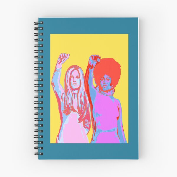 Item preview, FEMINIST - Gloria Steinem and Dorothy Pitman Hughes, YELLOW designed and sold by CandisKohl.