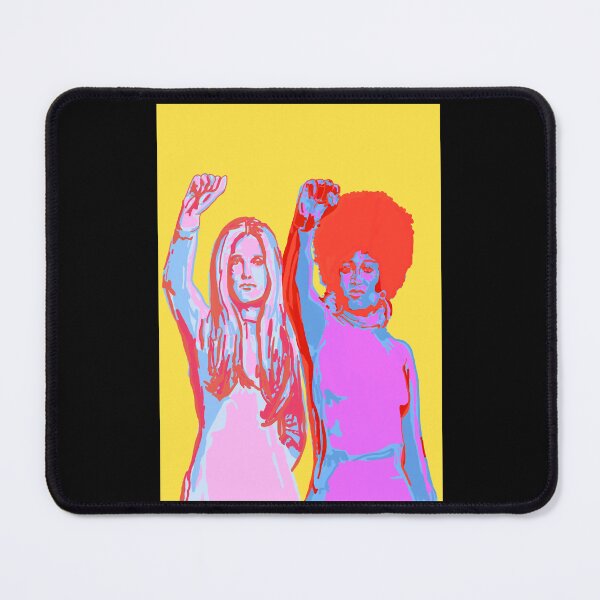 Item preview, FEMINIST - Gloria Steinem and Dorothy Pitman Hughes, YELLOW designed and sold by CandisKohl.