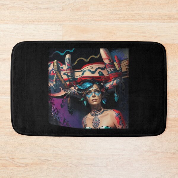 Item preview, Shaman woman in contact with the magic of nature designed and sold by RitaFancy.