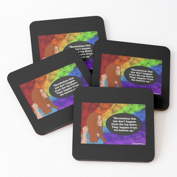 Item preview, Gloria Steinem - Revolutions quote designed and sold by CandisKohl.