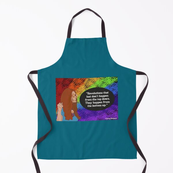 Item preview, Gloria Steinem - Revolutions quote designed and sold by CandisKohl.