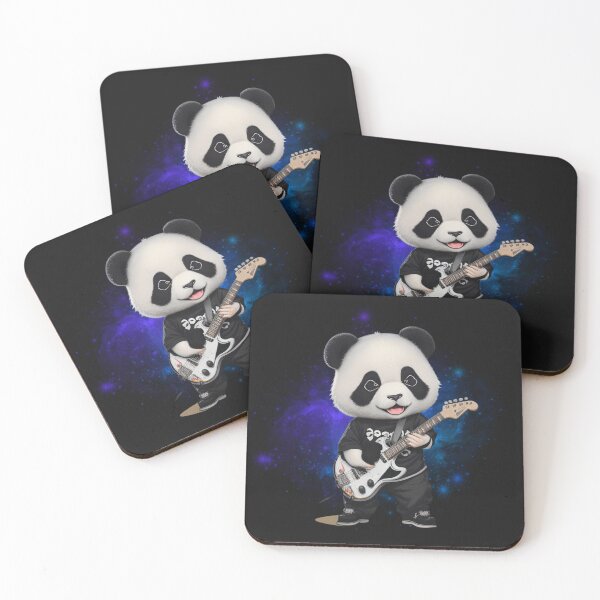 Item preview, panda guitar designed and sold by WD89design.