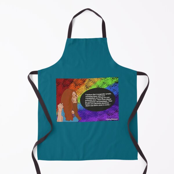 Item preview, Gloria Steinem - Transgender quote designed and sold by CandisKohl.