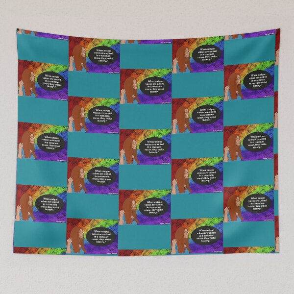 Item preview, Gloria Steinem - Unique Voices quote designed and sold by CandisKohl.