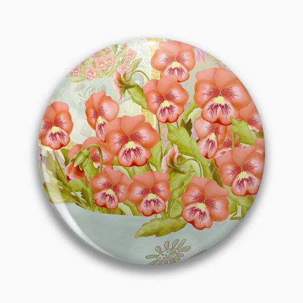 Item preview, Pansies in a Bowl designed and sold by Amalus-files.