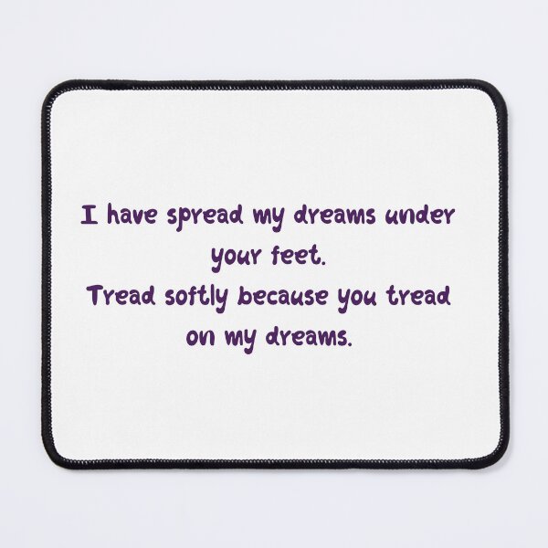 Item preview, Yeats' Dreamer's Delicate Plea Tee designed and sold by wordartistry.