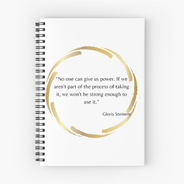 Item preview, Gloria Steinem Quote designed and sold by CandisKohl.