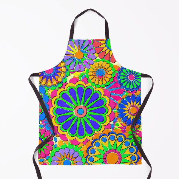 Item preview, Bright Colorful Flower Power Hippy Retro Style designed and sold by Alondra.